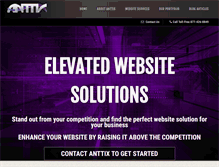 Tablet Screenshot of anttix.com
